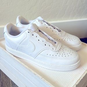 Nike Court Vision Low White Women’s 9 Brand New